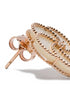 18K rose gold Bloomy mother of pearl and diamond earrings